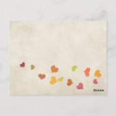 Love Nest Wedding Bedankt Briefkaart (Achterkant)