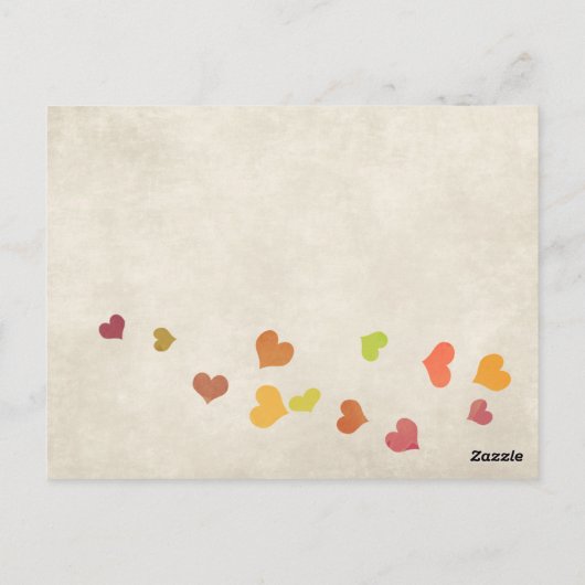 Love Nest Wedding Bedankt Briefkaart (Achterkant)