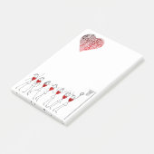 Love Netball Positions Post-it® Notes (Schuin)