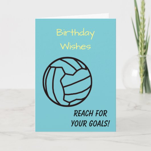 Love Netball Quote Wenskaart Kaart (Voorkant)