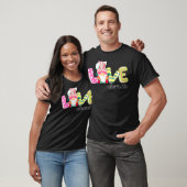 Love Neurse Easter Bunny Stethoscoop moederdag T-shirt (Unisex)