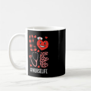 Love Neurse Valentijnsdag Scrub Valentijn RN ICU E Koffiemok