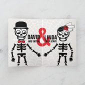 "Love Never Dies" Sla de datumkaart op Aankondiging (Binnen)