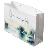 Love never fails groot cadeauzakje (Achterkant Gekanteld)