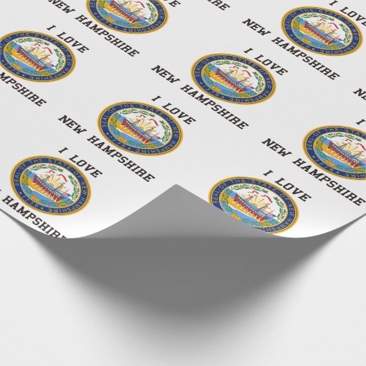 Love New Hampshire Cadeaupapier (Hoek)
