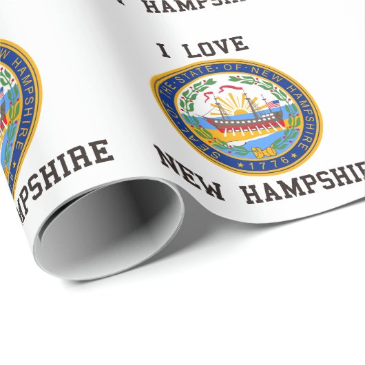 Love New Hampshire Cadeaupapier (Rol Hoek)