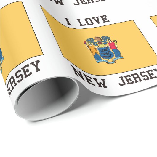 Love New Jersey Cadeaupapier (Rol Hoek)