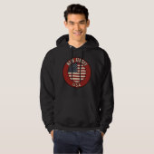 Love New Jersey - Cute NJ State Souvenir Hoodie (Voorkant volledig)