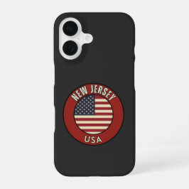 Love New Jersey - Cute NJ State Souvenir iPhone 16 Hoesje