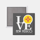 LOVE New Mexico Magneet (Voorkant / Achterkant)