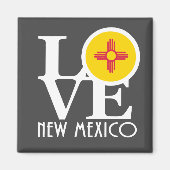 LOVE New Mexico Magneet (Voorkant)