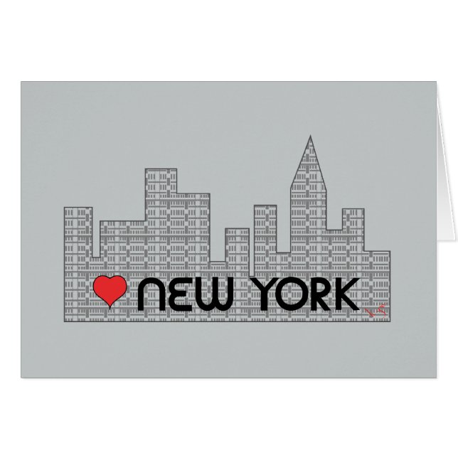 Love NEW YORK (Voorkant Horizontaal)