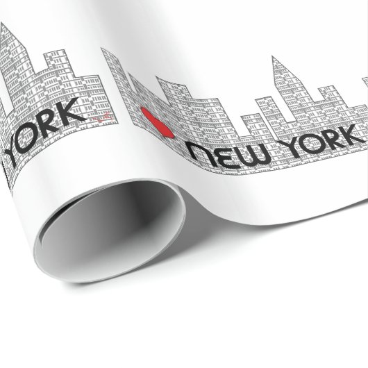 Love NEW YORK Cadeaupapier (Rol Hoek)