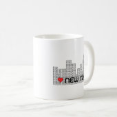 Love NEW YORK Koffiemok (Voorkant rechts)