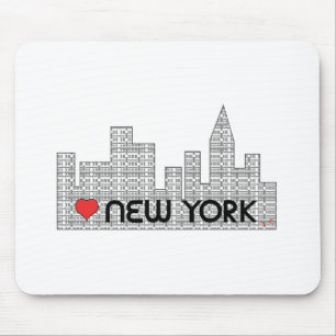 Love NEW YORK Muismat