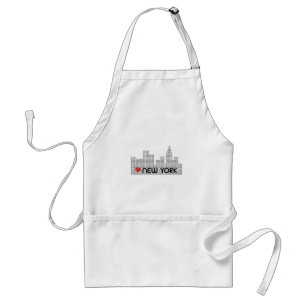 Love NEW YORK Standaard Schort