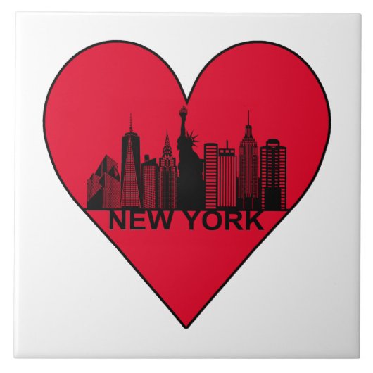Love New York Tegeltje (Voorkant)