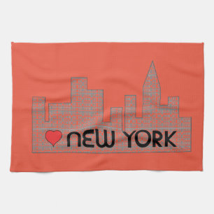 Love NEW YORK Theedoek
