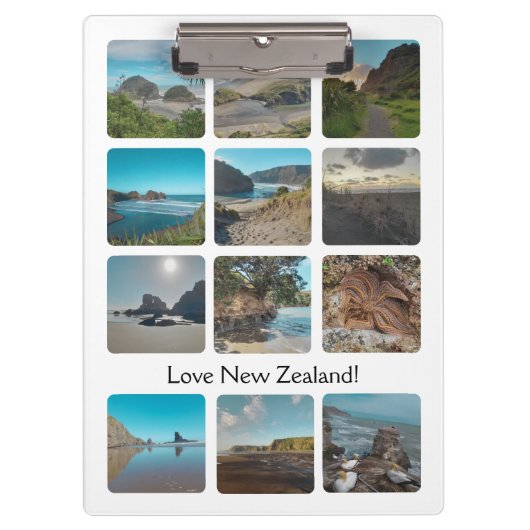 Love New Zealand Instagram Gallery Klembord (Voorkant)
