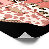 Love Nge Vintage Western Valentines Day  Poster (Hoek)