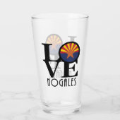 LOVE Nogales Arizona Glas (Achterkant)