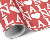 Love NOLA Tied Hearts Cadeaupapier (Rol Hoek)