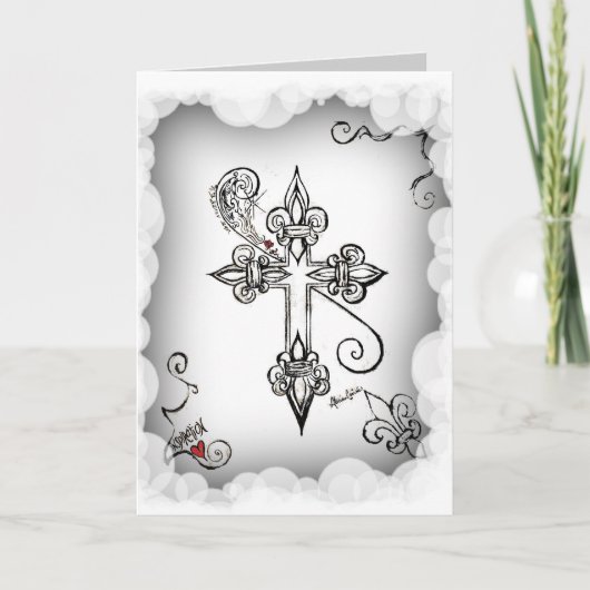 Love Nooit Dies Kaart (Voorkant)