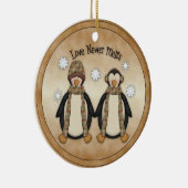 Love Nooit Melts: Penguin Holiday Ornament (Rechts)