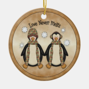 Love Nooit Melts: Penguin Holiday Ornament