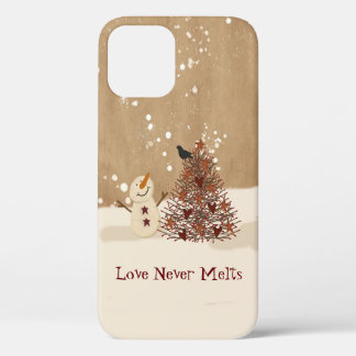 Love Nooit Melts Snowman Case-Mate iPhone Case