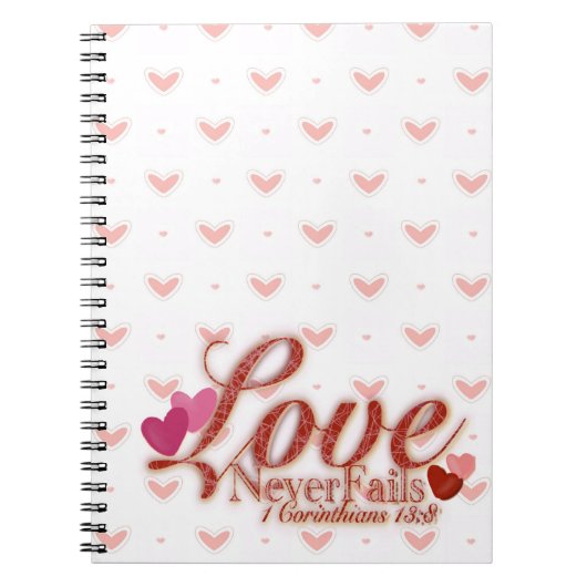 Love Nooit Mislukt Notitieboek (Voorkant)