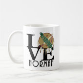 LOVE Norman Oklahoma 11oz Koffiemok (Links)