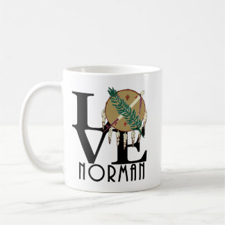 LOVE Norman Oklahoma 11oz Koffiemok