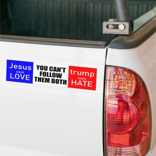 Love not Hate 2020 Bumpersticker (Op Truck)