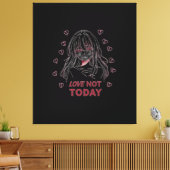LOVE NOT TODAY CANVAS AFDRUK (Insitu (Woonkamer))