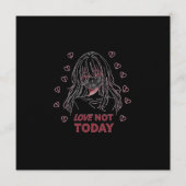 LOVE NOT TODAY KAART (Voorkant)