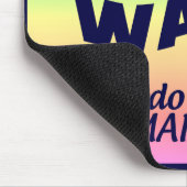Love Not War mousepad Muismat (Hoek)