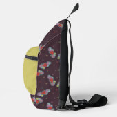 Love Note: Doodle Heart Music Liefhebbers Naam Gee Sling Bag (Rechts)