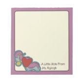 Love Note: Doodles voor Muziekliefhebbers Roze Notitieblok (Voorkant)