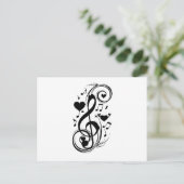 Love Note, Forever Yours_ Briefkaart (Staand voorkant)