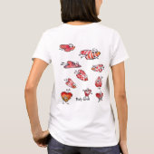 Love Note Hearts T-shirt (Achterkant)