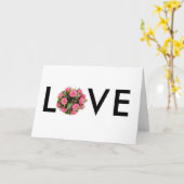 Love Note-kaarten Kaart (Gele Bloem)