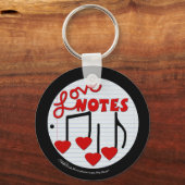 Love Note musical Sleutelhanger (Voorkant)