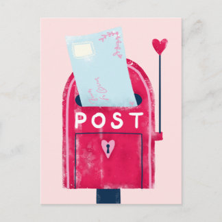 Love Note Postbox Briefkaart