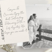 Love Note Sla de datum op Kaart