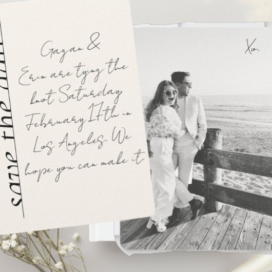 Love Note Sla de datum op Kaart