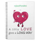 Love Notebook Notitieboek (Voorkant)