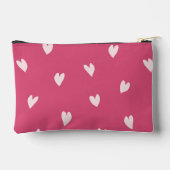 Love Notes Bold Pink Print Cut Naaien Klein Etui (Achterkant)