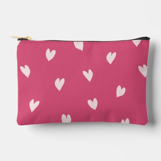 Love Notes Bold Pink Print Cut Naaien Klein Etui (Voorkant)