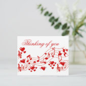 Love Notes_ Briefkaart (Staand voorkant)